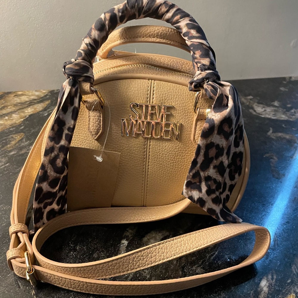 💖Tan Steve Madden Benza Bag
